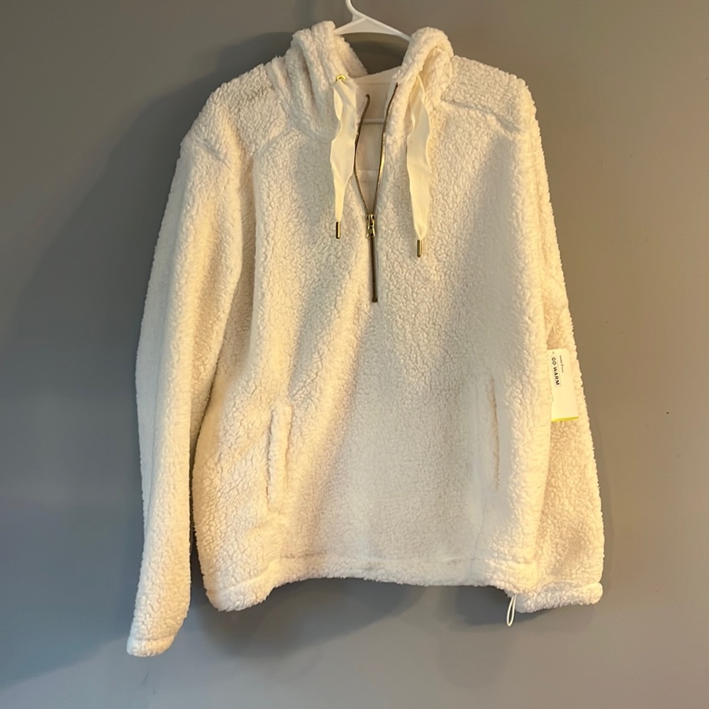 Sherpa half zip up